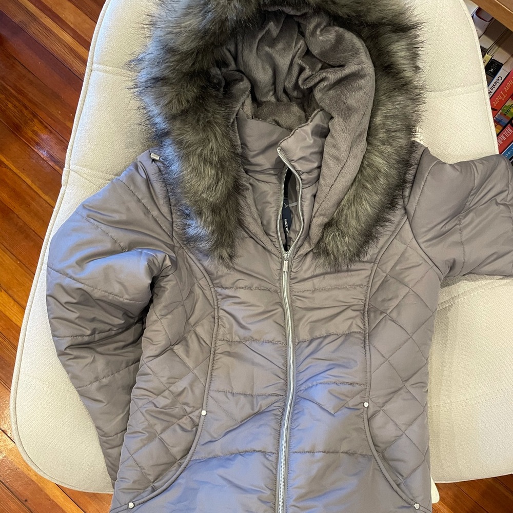 NEW WITH TAGS SUSAN GRAVER GRAY WINTER JACKET